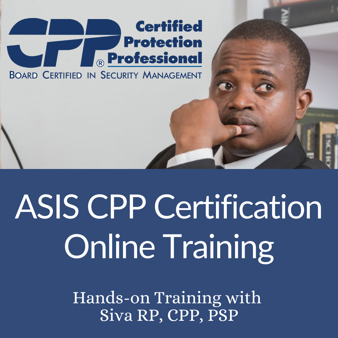 ASIS CPP Certification Online Training – CorpSecurity Learning Portal